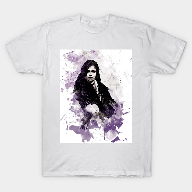 Yennefer from Witcher painting T-Shirt by Stylizing4You